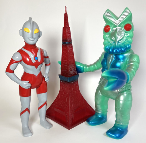 バルタン星人 ビッグソフビ バルタン星人2代目バルタン星人、ゼットン