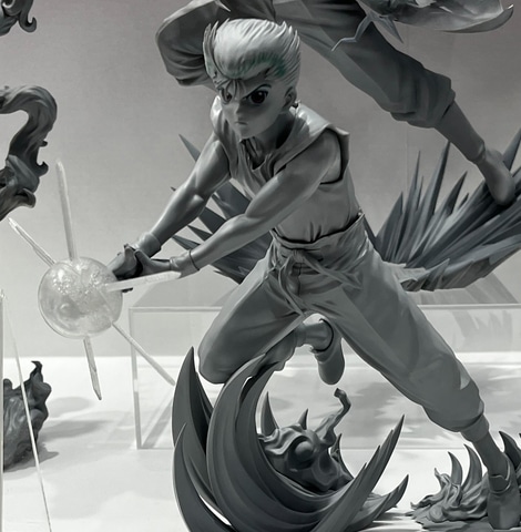 幽遊白書」より「ARTFX J」フィギュアが新登場！飛影の邪王炎殺黒龍波