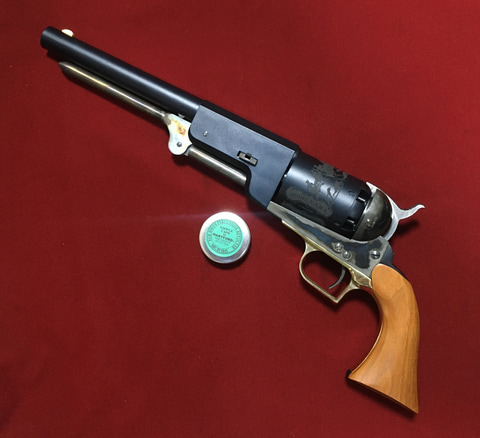 大型のパーカッションリボルバーモデルガンをリニューアル！ 「コルト