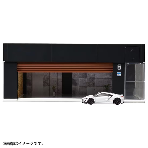 ガレージとトミカがセットになった「tomica GARAGE」がタカラトミー