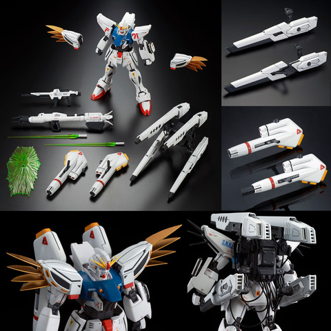 ガンプラ「MG 1/100 ガンダムF91 Ver.2.0 バックキャノン装着型