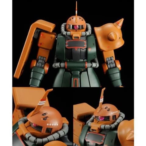 MGガンプラ「マ・クベ専用グフ」と「ガルマ・ザビ専用 ザクII」の再販