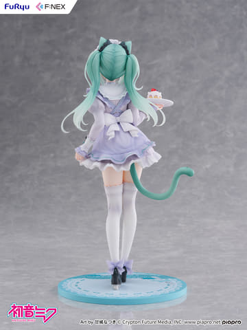 イラストレーター・甘城なつき氏が描き下ろした「初音ミク」が「F:NEX