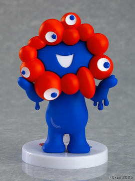 大阪・関西万博の公式キャラクター「ミャクミャク」が可動フィギュア