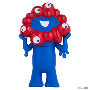 2025年大阪・関西万博」の公式キャラクター「ミャクミャク」の