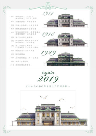 大正時代の姿に蘇る門司港駅。JR九州が記念SUGOCA - Impress Watch