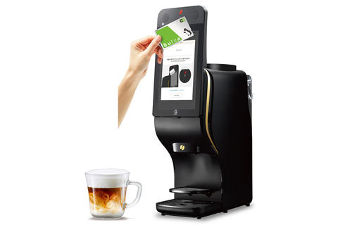 ネスレ、タンブラーをかざして決済「バリスタ デュオ プラス
