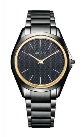 シチズン エコ・ドライブ ワン、薄く黒いスーパーチタニウム限定モデル
