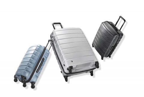 エース、キャスターストッパー付きで軽量2.1kgのスーツケース