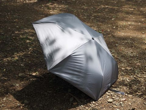 ミニレビュー】コールマン×ローソン日傘が涼しい! 日傘はじめました