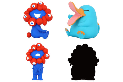 ミャクミャクのカプセルフィギュア発売 JR西と海洋堂 - Impress Watch