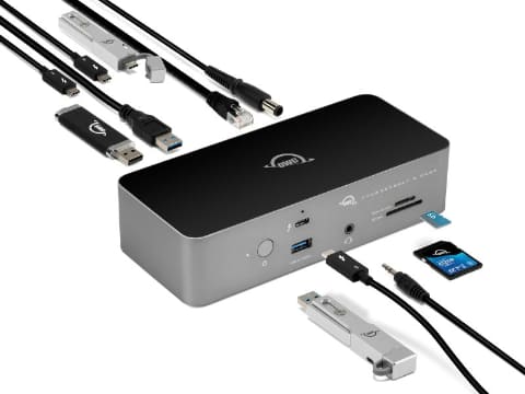 Thunderbolt 5接続で最大8K×3画面出力可能なドッキングステーション