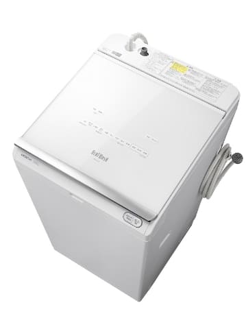 日立、洗剤自動投入の縦型洗濯乾燥機「ビートウォッシュ」洗い方や時間