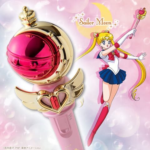 セーラームーンのロッドでネイルケア。甘皮処理～ツヤ出しが1本で