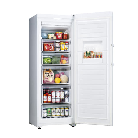 買い物カゴ8.4個分を収納できるセカンド冷凍庫。冷蔵庫としても - 家電