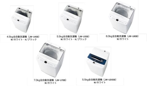 ハイアール、ジェルボールの力をアップさせるタテ型洗濯機 - 家電 Watch