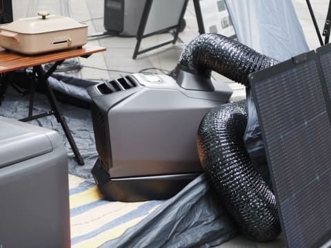 エコフロー、車中泊に適したポータブルエアコンと冷蔵庫 - 家電 Watch