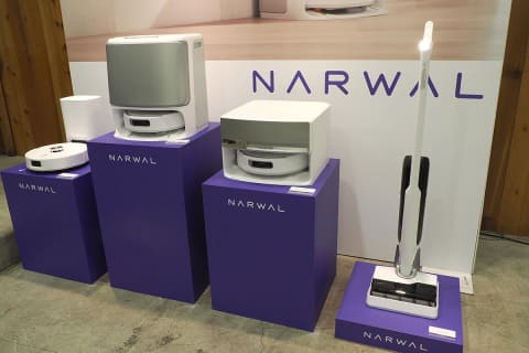 水拭きクローラーモップが強力なロボット掃除機Narwal Flow - 家電 Watch