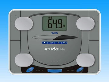 タニタが初音ミクとコラボ! ボイスナビ付き「体組成計」、カバンに付け