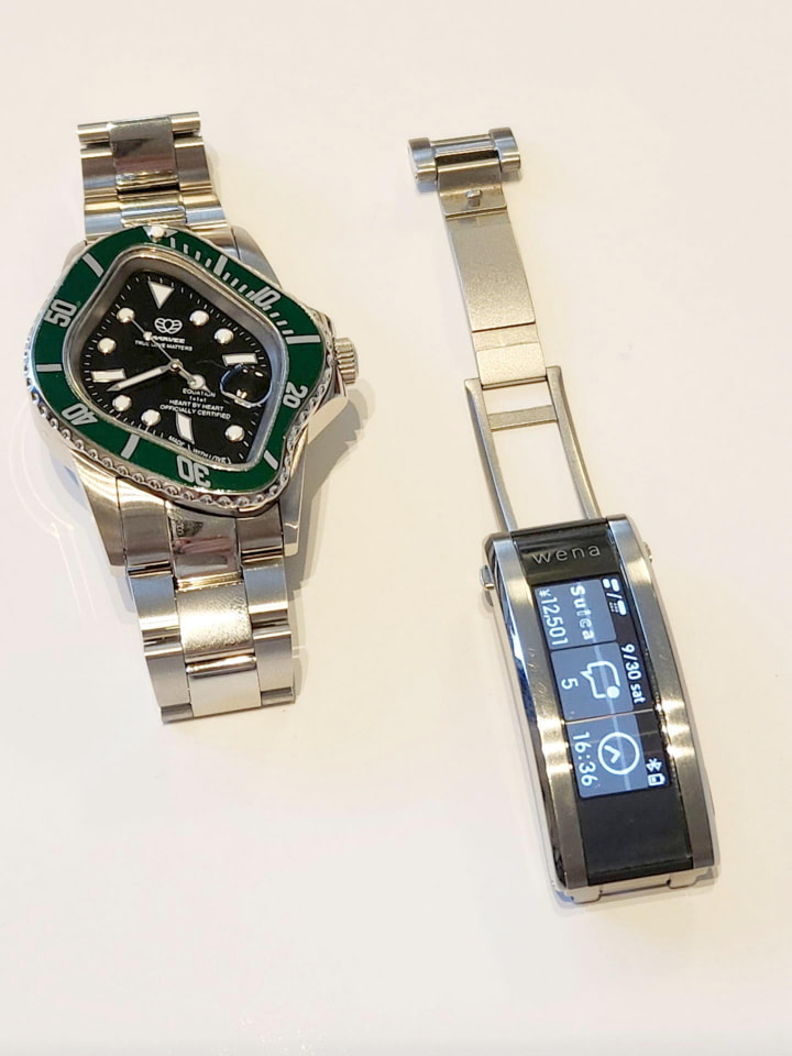 wena 3」をチューダーの「Black Bay Pro」に装着してみた - ケータイ Watch