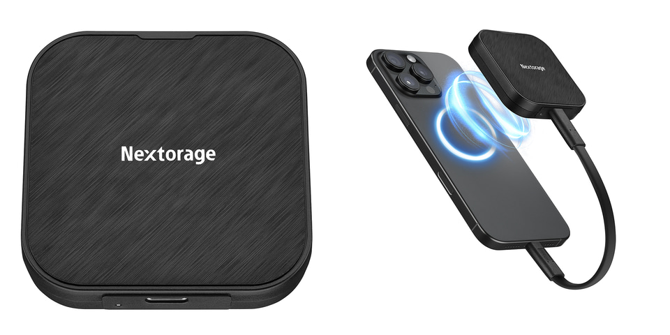 ネクストレージ、MagSafeで背面に固定できるポータブルSSDを発売