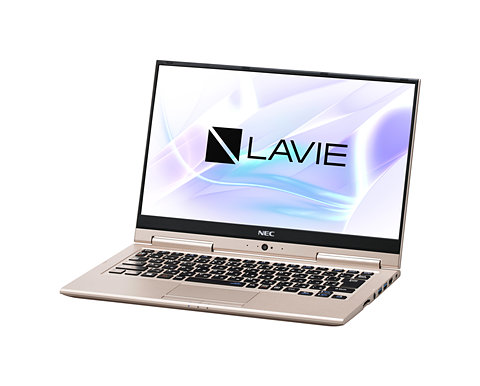 NEC PC、4コアCPUに刷新された世界最軽量13.3型2in1「LAVIE Hybrid