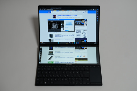 Hothotレビュー】もはや変態ではなく個性。2画面ノート「Zenbook Pro