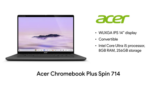 Core Ultra搭載機や120Hz対応ゲーミングなど、Chromebook新機種が各社