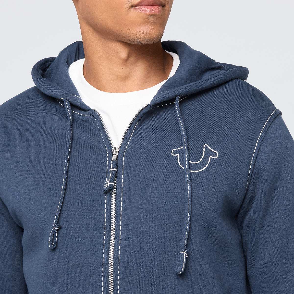 Big T Zip Up Hoodie | SNIPES