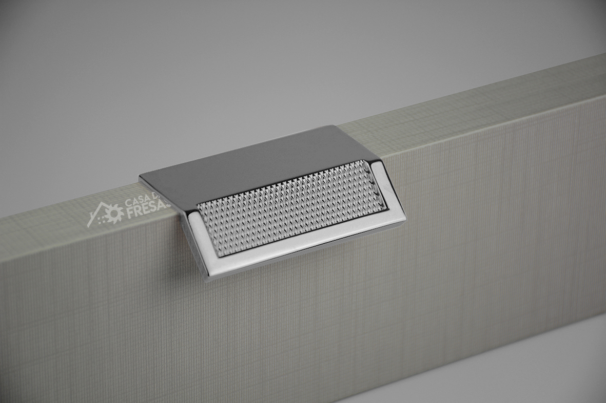 PUXADOR ZEN CITIZEN 45° CROMADO PEQUENO 32MM ZP5462 - ZEN - Casa