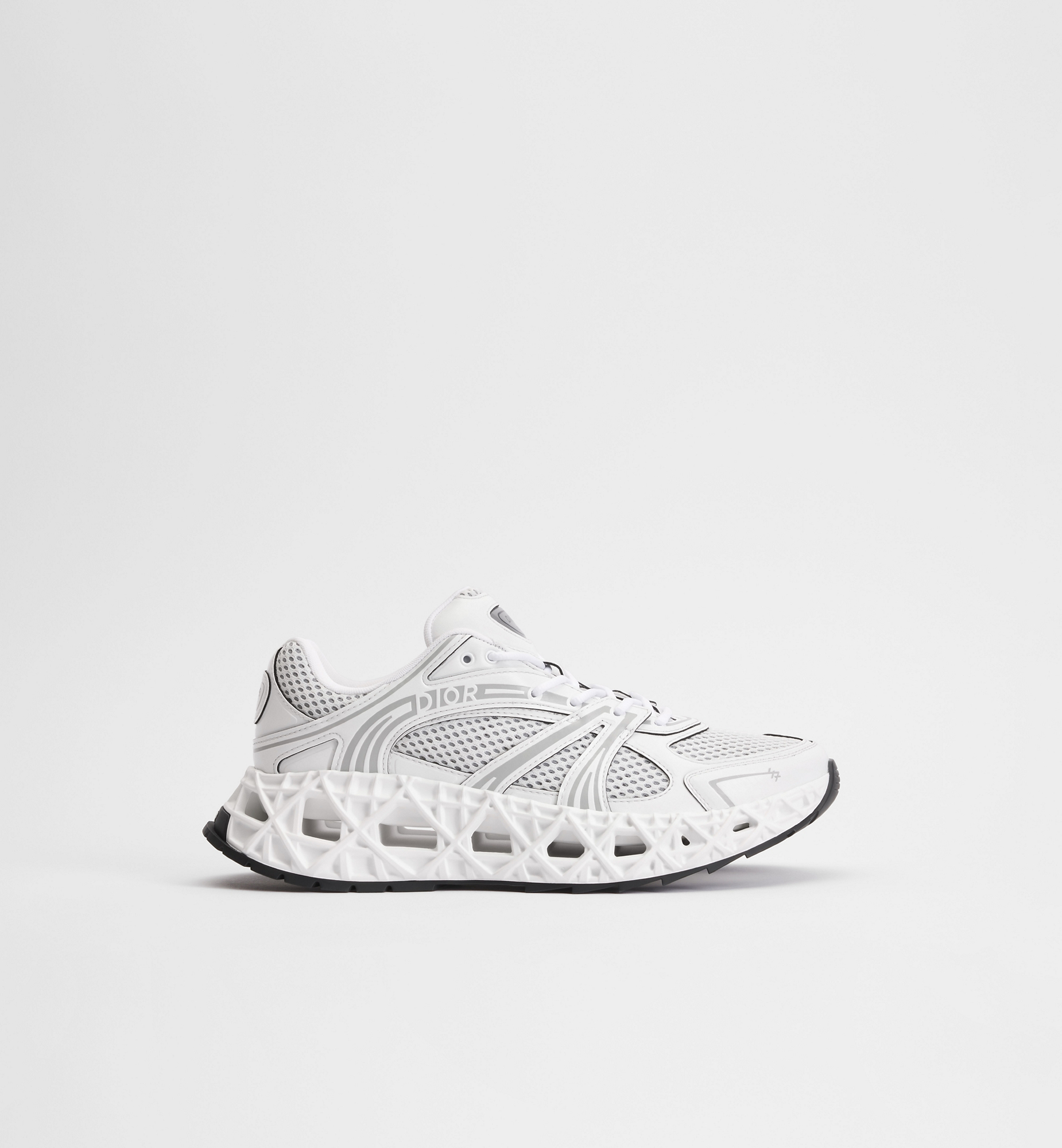 B35 NXXT Sneaker White Technical Fabric and White Technical Mesh
