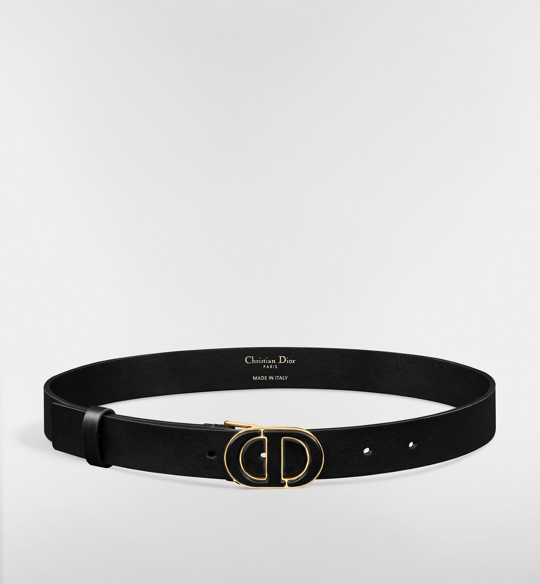 DIOR | 30 Montaigne ベルト 25mm スムースカーフスキン