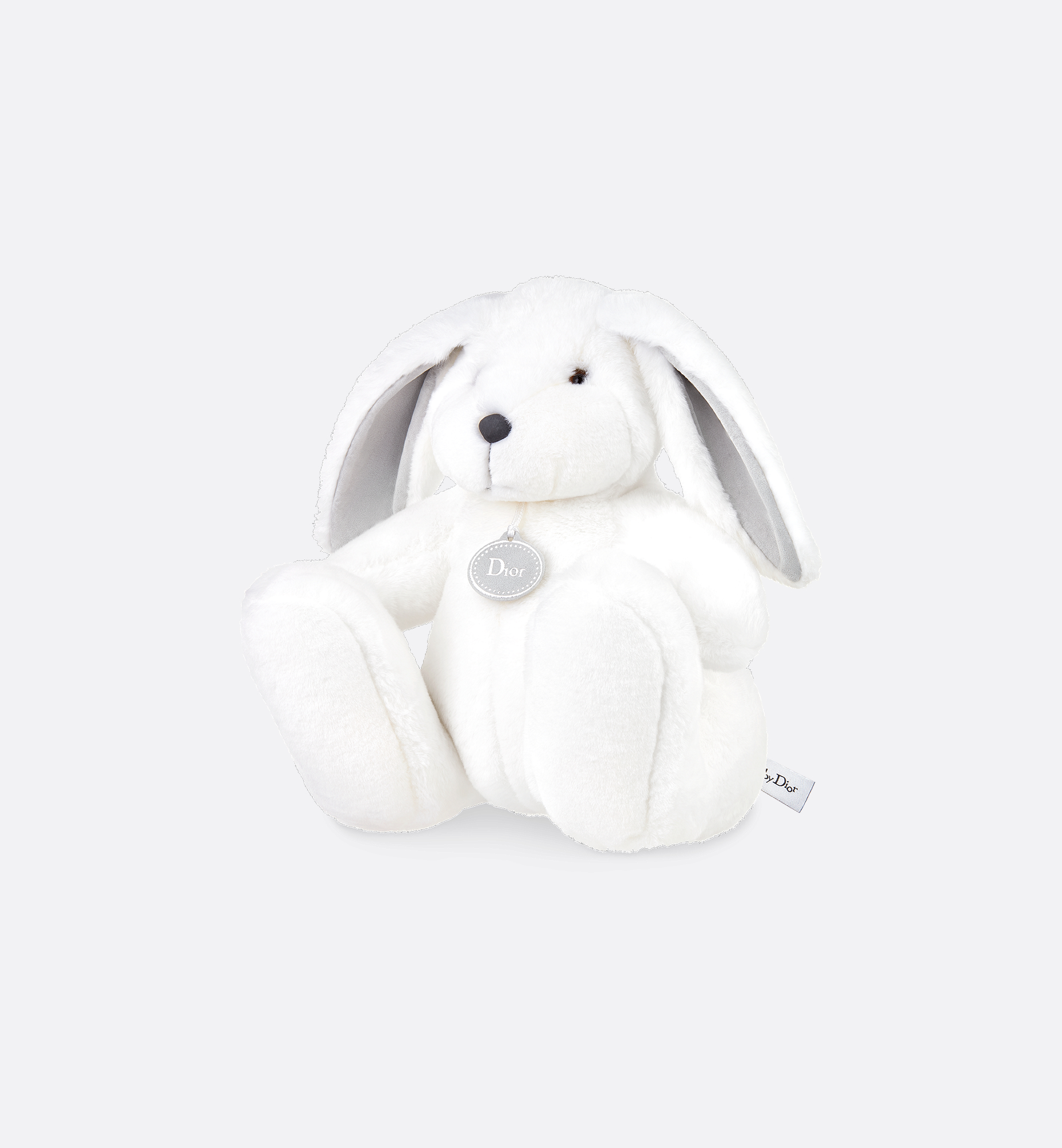 Rabbit Stuffed Toy White Faux Fur | DIOR