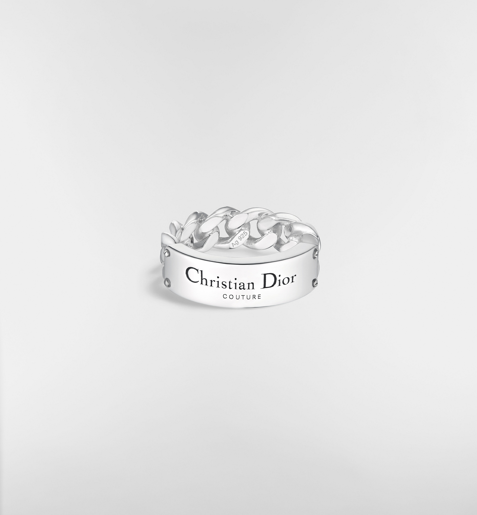 DIOR | Christian Dior Couture チェーンリンク リング シルバー