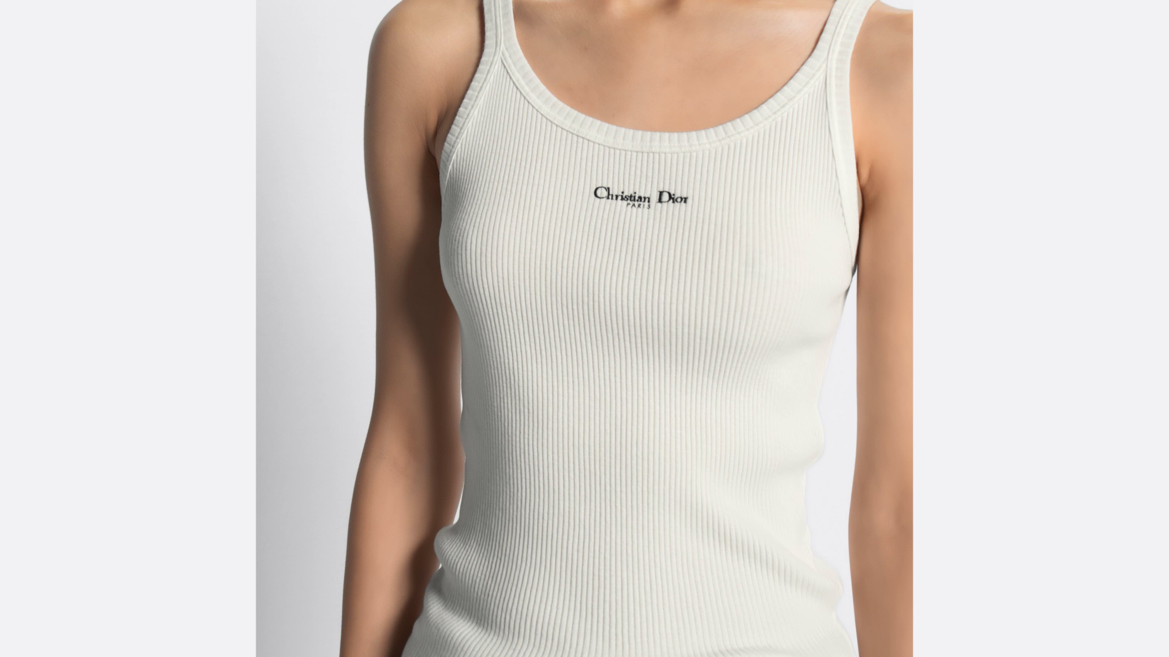 DIOR | タンクトップ コットンジャージー