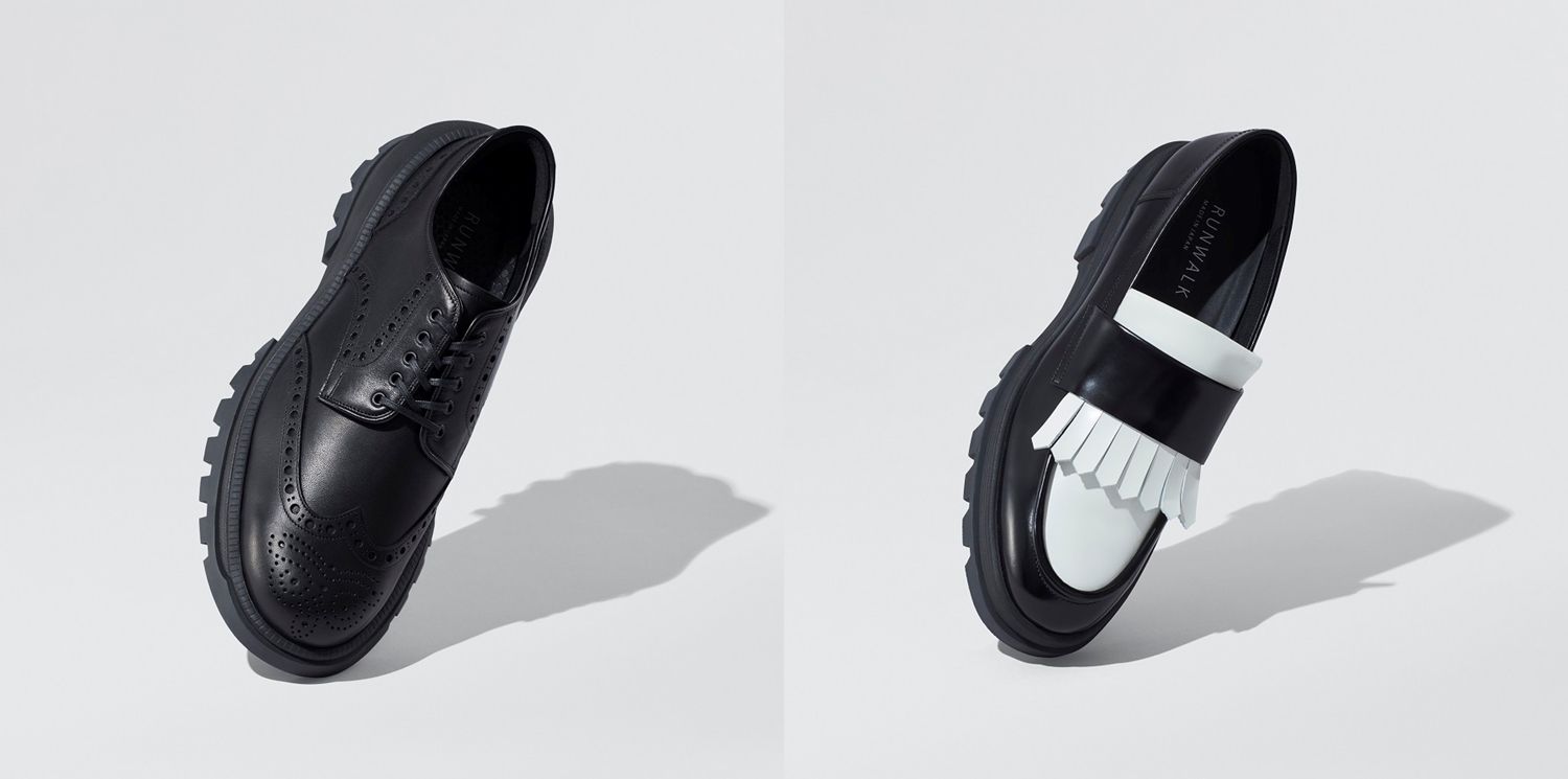 アシックスウォーキング誕生40周年を記念した「RUNWALK CAPSULE