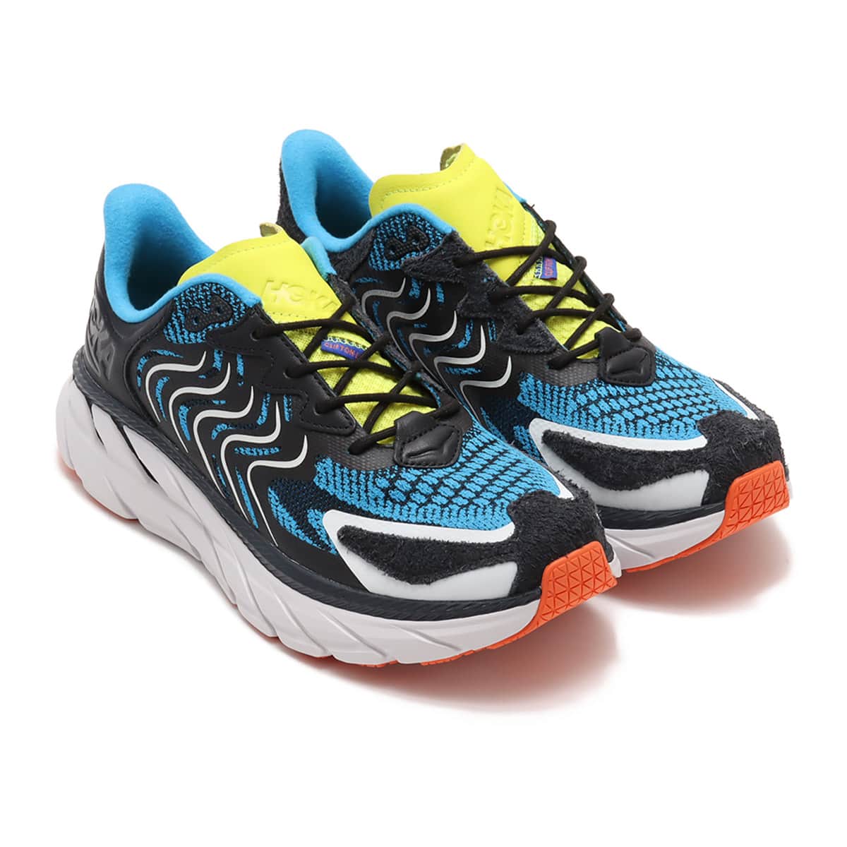 HOKA CLIFTON LS BLACK / DIVA BLUE（ホカ クリフトン LS-ブルー