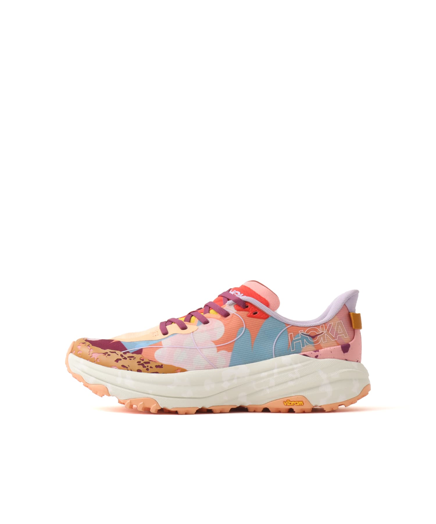 HOKA SPEEDGOAT 6 STUDIO PROBA CADMIUM ORANGE / WHISPER GREEN（ホカ