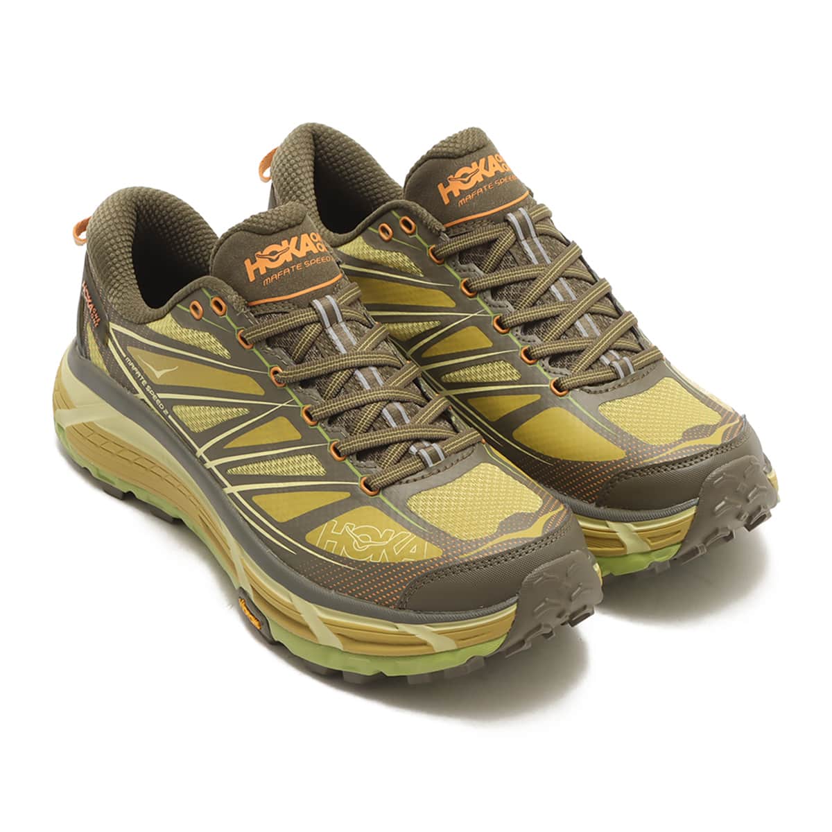 HOKA MAFATE SPEED 2 DARK OLIVE / GOLDEN（ホカ マファテ スピード 2