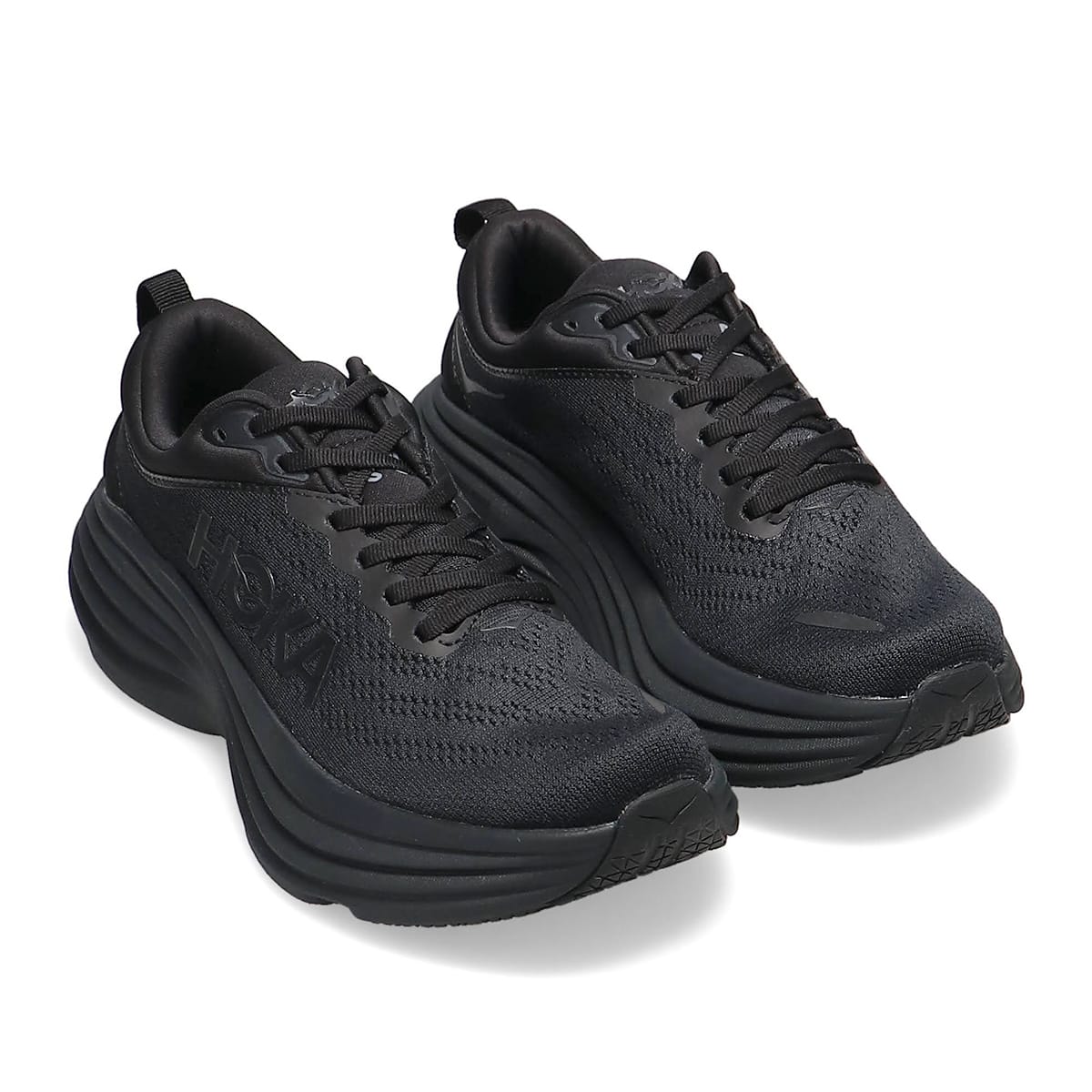 HOKA BONDI 8 Black / Black （ホカ ボンダイ 8-ブラック） | atmos
