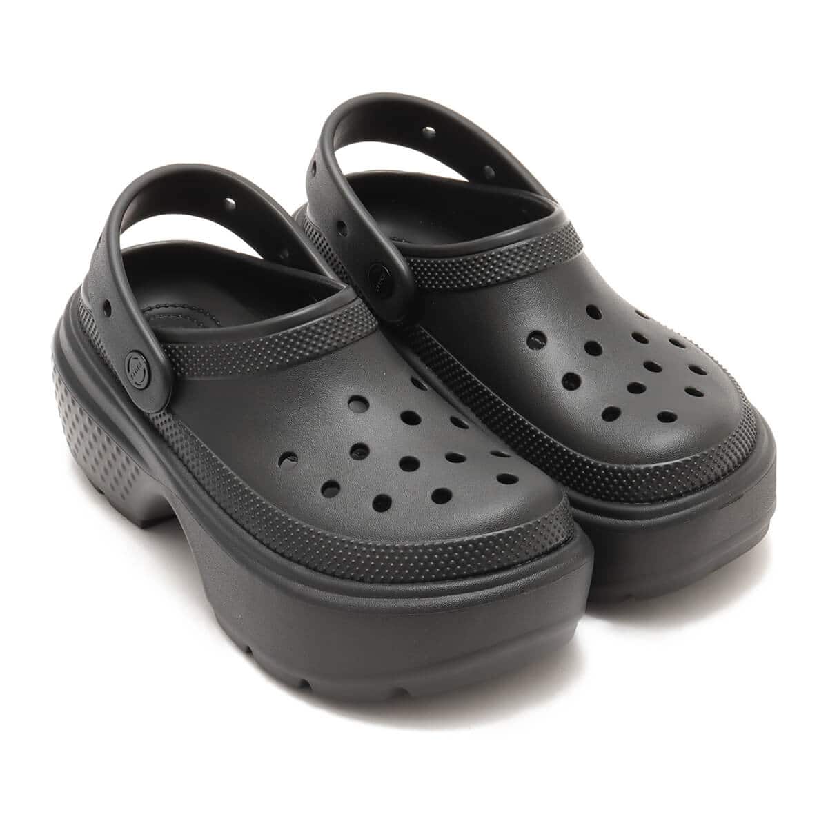 crocs Stomp Clog Black （クロックス ストンプ クロッグ-ブラック