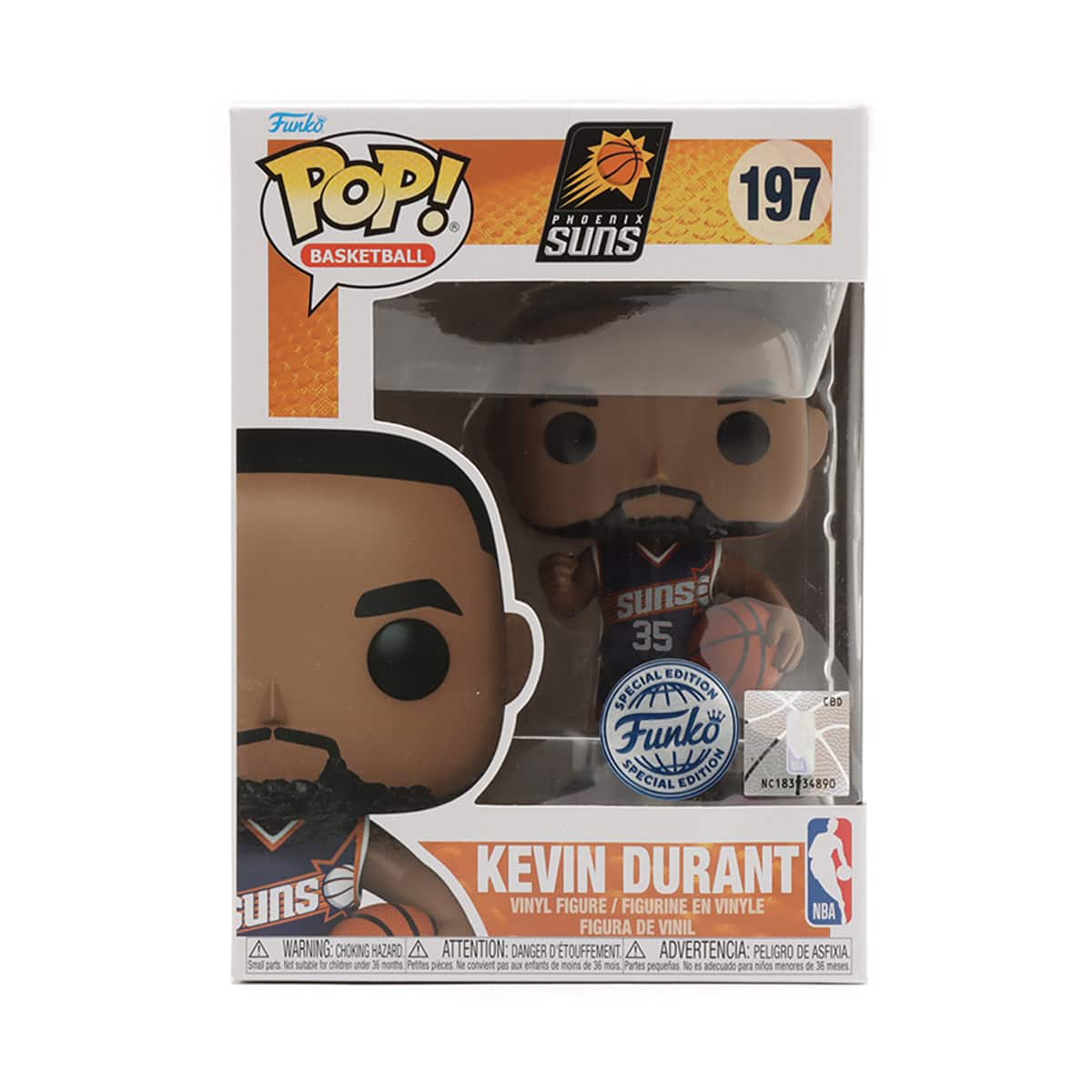 FUNKO POP! NBA- Suns- Kevin Durant(Icon Edition) MULTI（ファンコ