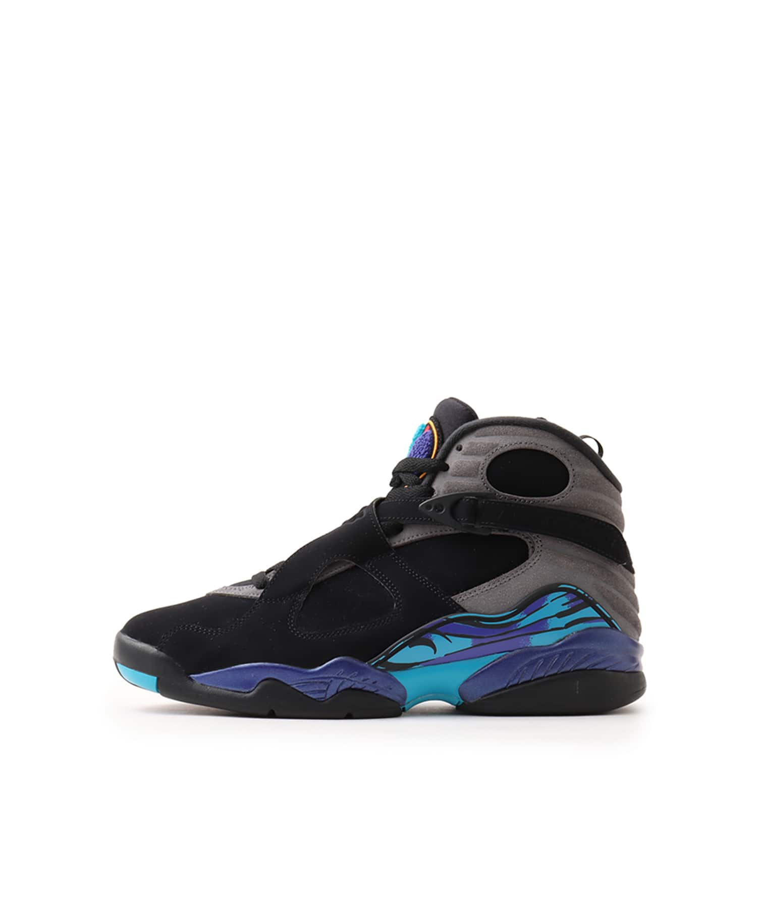 JORDAN BRAND AIR JORDAN 8 RETRO BLACK/MULTI-COLOR-MULTI-COLOR
