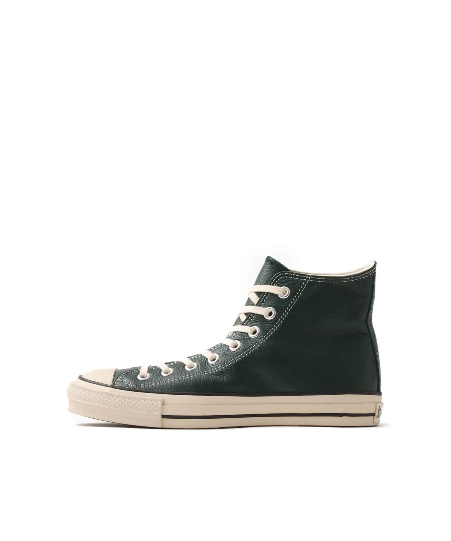 CONVERSE LEATHER ALL STAR J HI DEEP GREEN（コンバース レザー