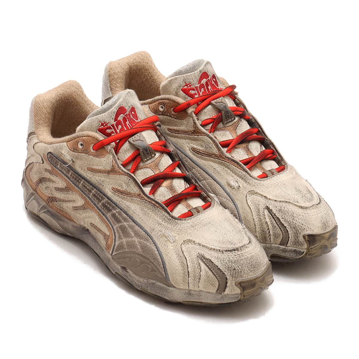 PUMA X A$AP ROCKY INHALE DISTRESSED ALPINE SNOW-PUMA SILVER-SAND