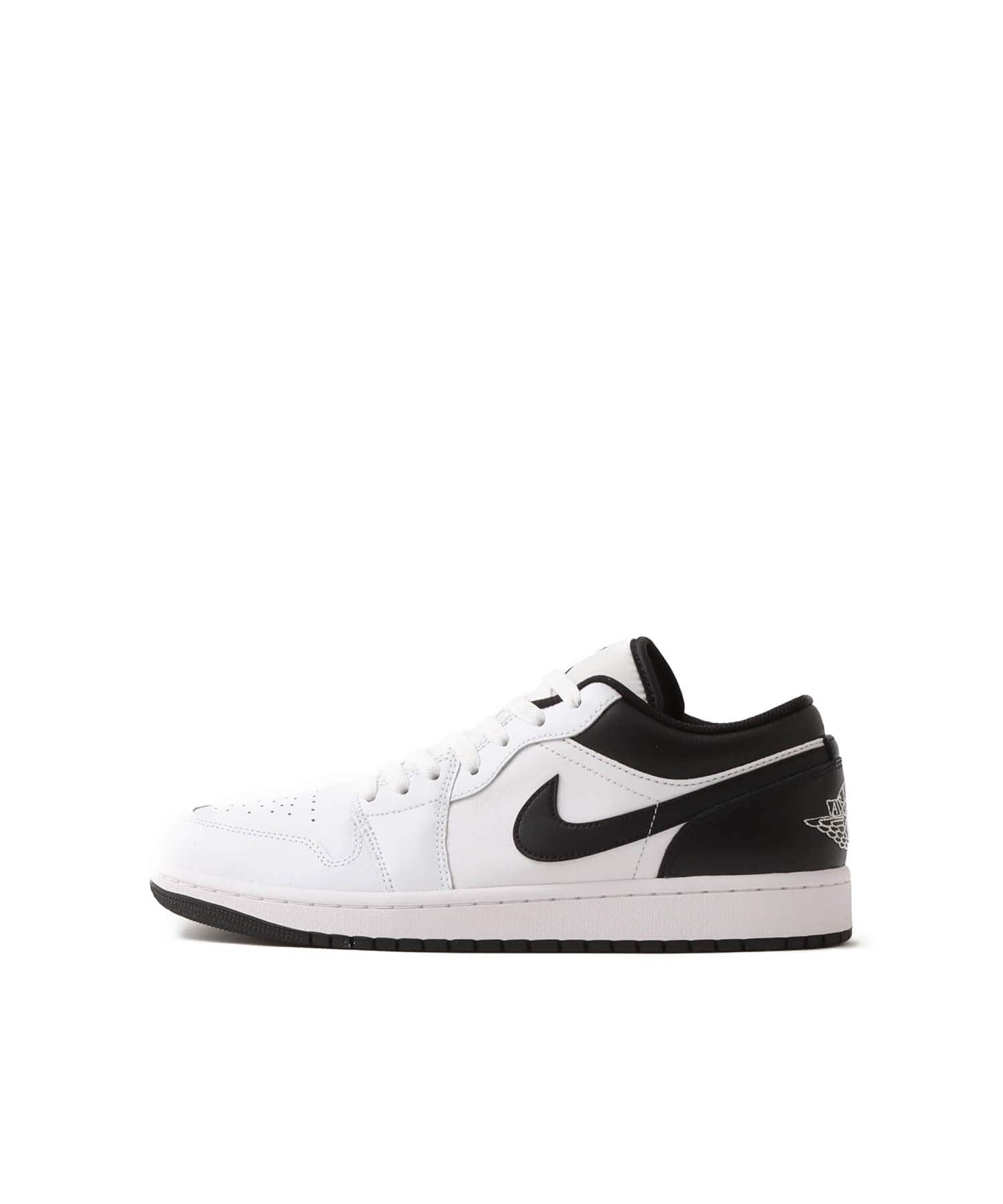 JORDAN BRAND AIR JORDAN 1 LOW WHITE/BLACK-WHITE（ジョーダン