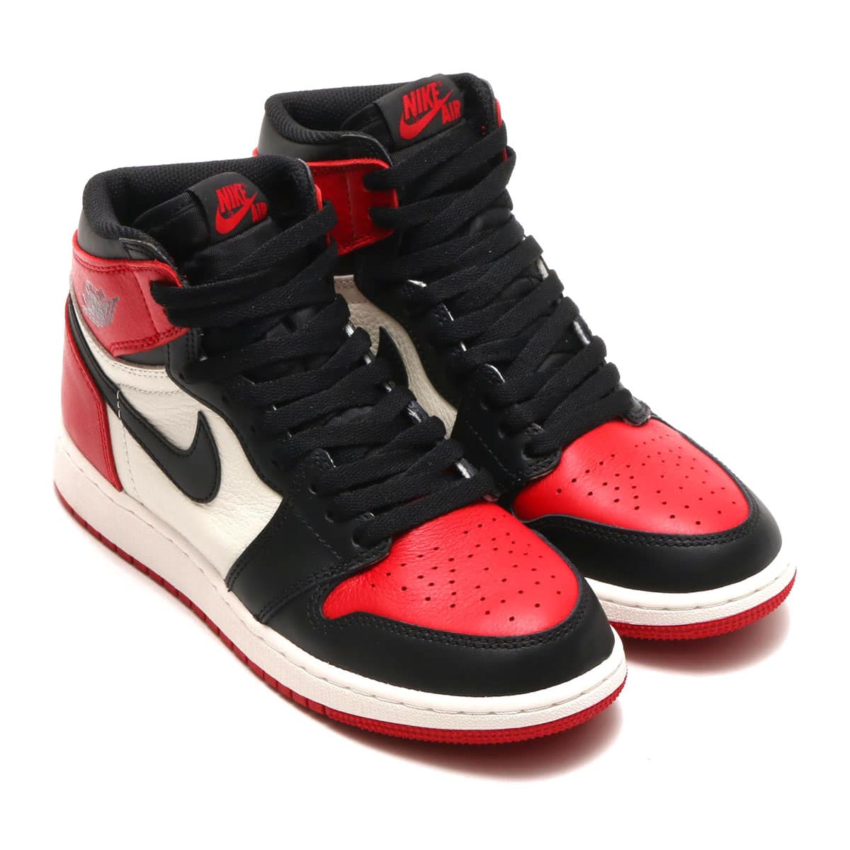 JORDAN BRAND AIR JORDAN 1 RETRO HIGH OG BG GYM RED/BLACK-SUMMIT