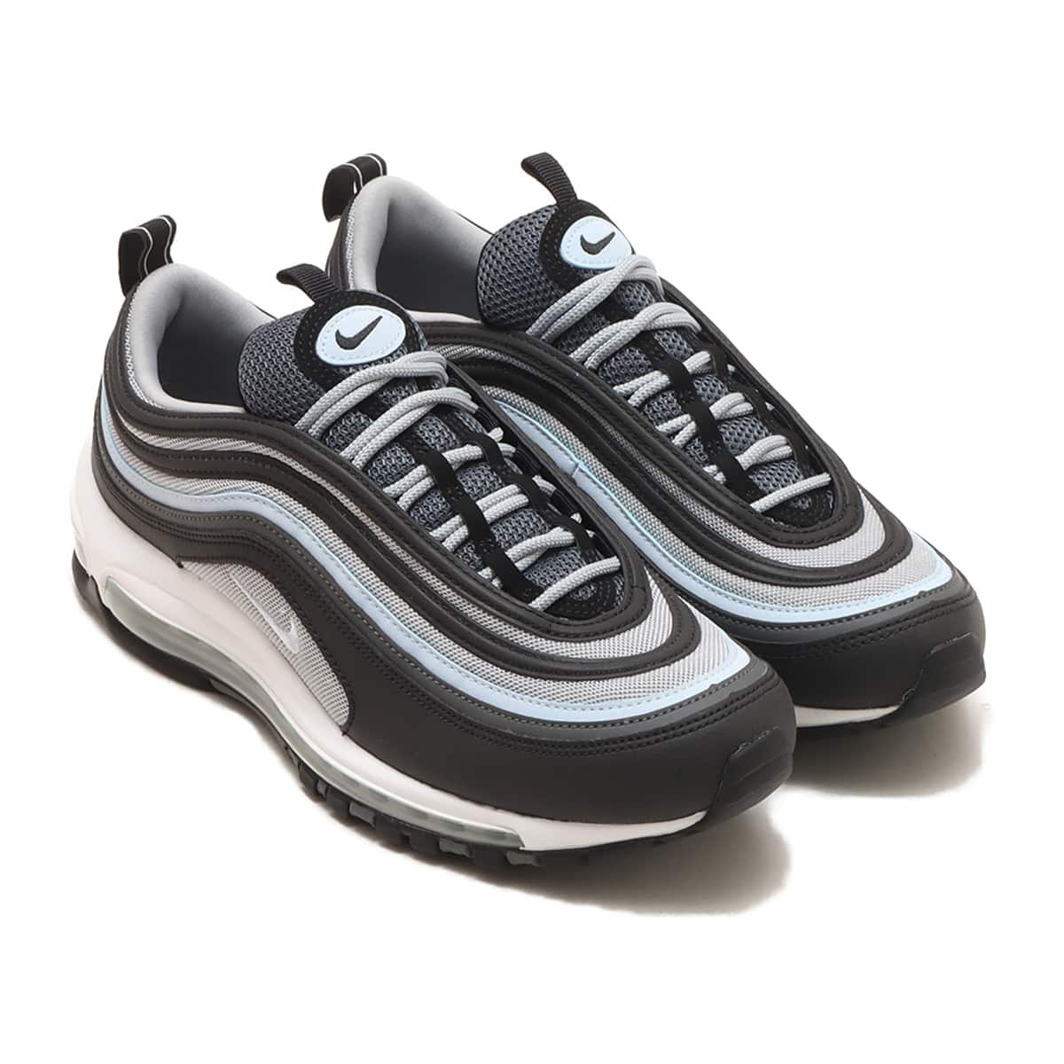 NIKE AIR MAX 97 BLACK/BLUE TINT-IRON GREY-SUMMIT WHITE（ナイキ