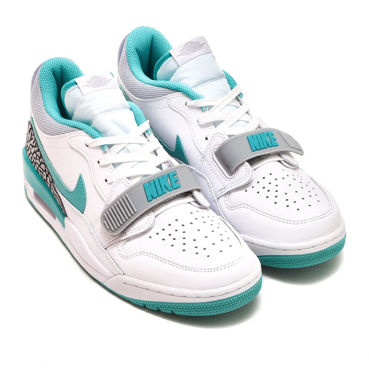 JORDAN BRAND AIR JORDAN LEGACY 312 LOW WHITE/WASHED TEAL-WOLF GREY