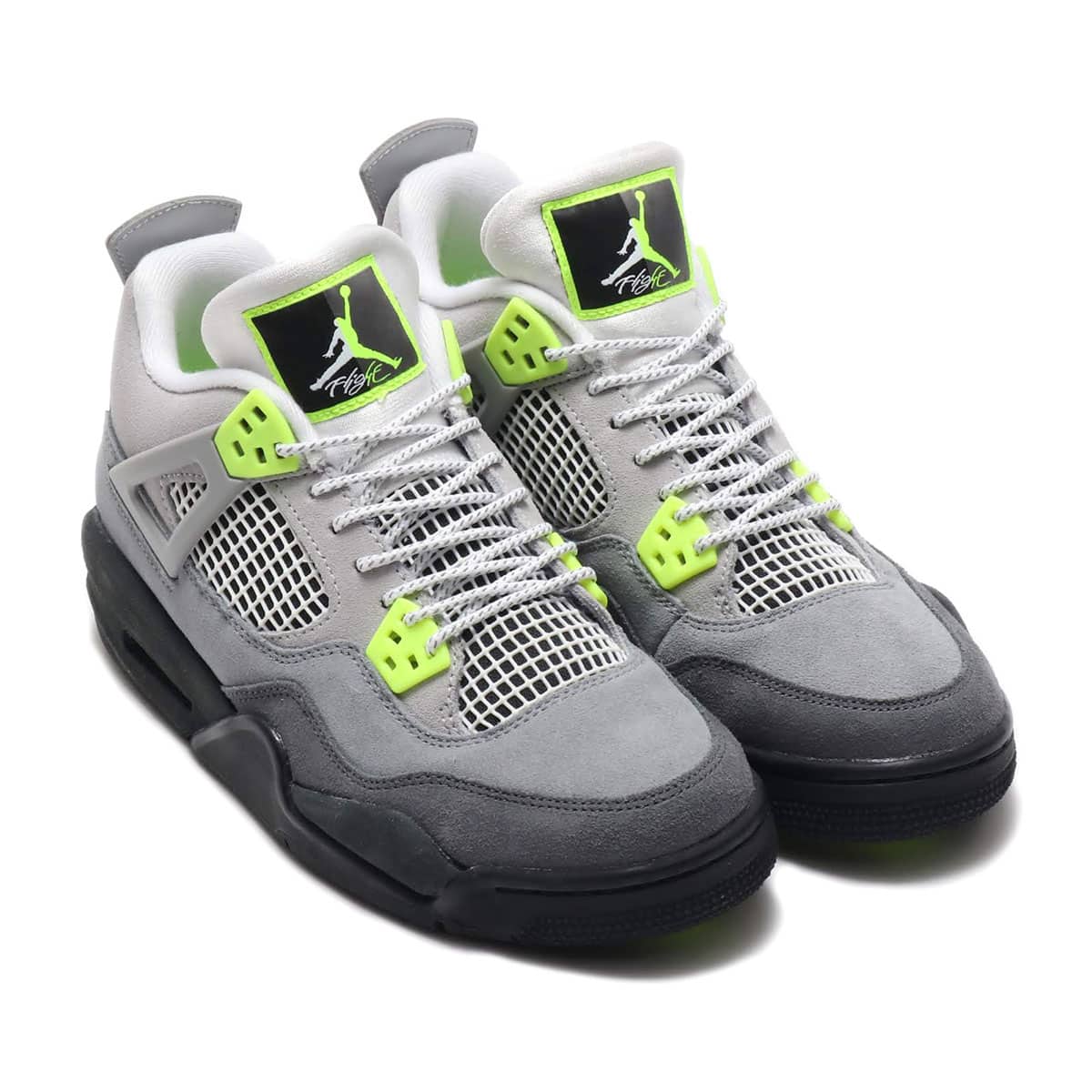 JORDAN BRAND AIR JORDAN 4 RETRO SE GS COOL GREY/VOLT-WOLF GREY